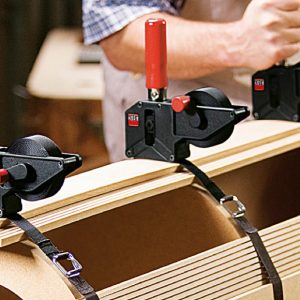 cảo dây dùng trong thi công hộp gỗ tròn BESSEY BAN700
